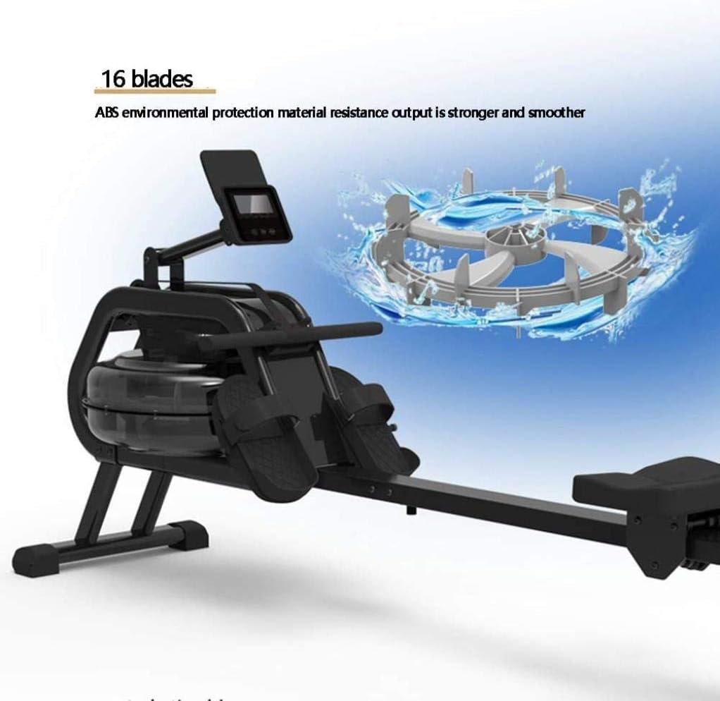 Home Water Rowing Machine, Rowing Bench, Joint-Gentle Training, Home Fitness Equipment Rowing Machine Mute Abdomen Paddle Card House