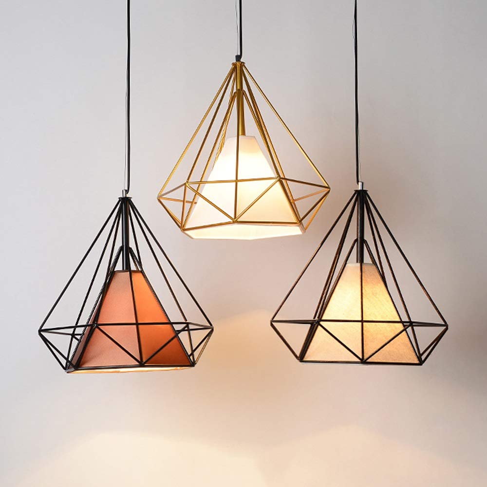 Iluminación de 3 faros estilo nórdico moderno para barra y comedor