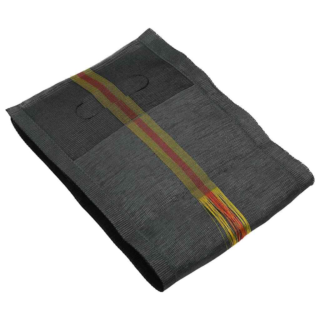 25 sacchi di sabbia, verde scuro, 103 x 25 cm, protezione contro le inondazioni per cantina e garage, sacco di sabbia resistente agli strappi, con maniglia per il trasporto e coulisse in HDPE