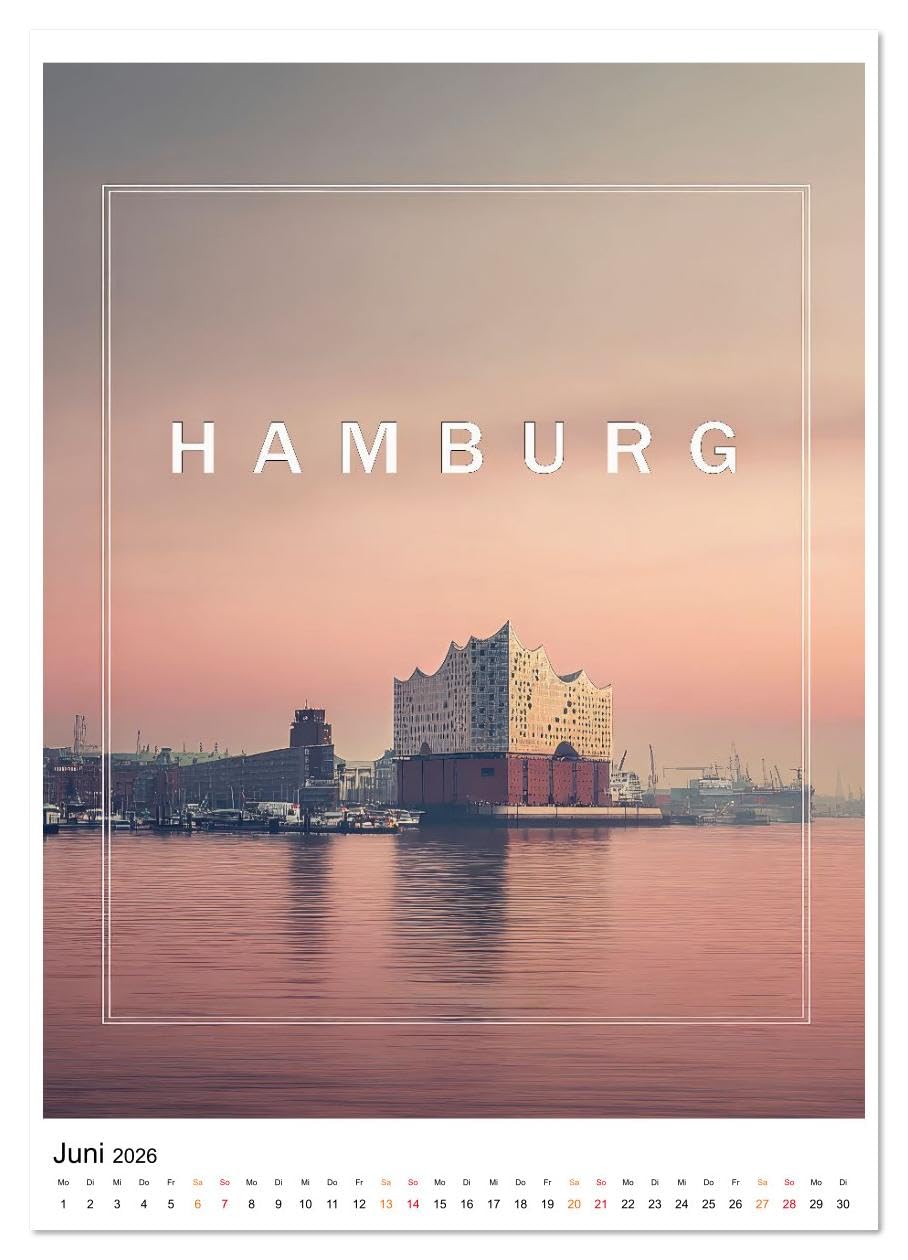 Stadtblicke - zeitlose Momente (hochwertiger Premium Wandkalender 2026 DIN A2 hoch), Kunstdruck in Hochglanz: Ikonen der Welt in sanften Farben neu erlebt. (CALVENDO Orte)