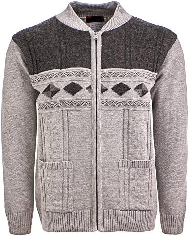 Sonia Fashions Men's Zipper Cardigan 