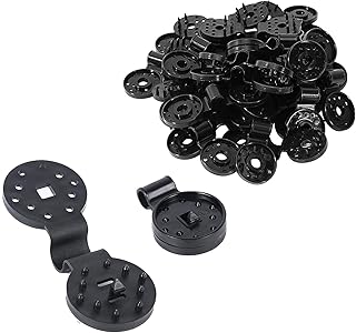 Shade Cloth Heavy Duty Lock Grip, Reusable Shade Cloth Plastic Clips, Shade Net Fix Clamp, Shade Fabric Clips Tent Clips Accessory Garden Netting Heavy Duty Lock Grip for Tarp & Shade Cloth (20 Pcs)