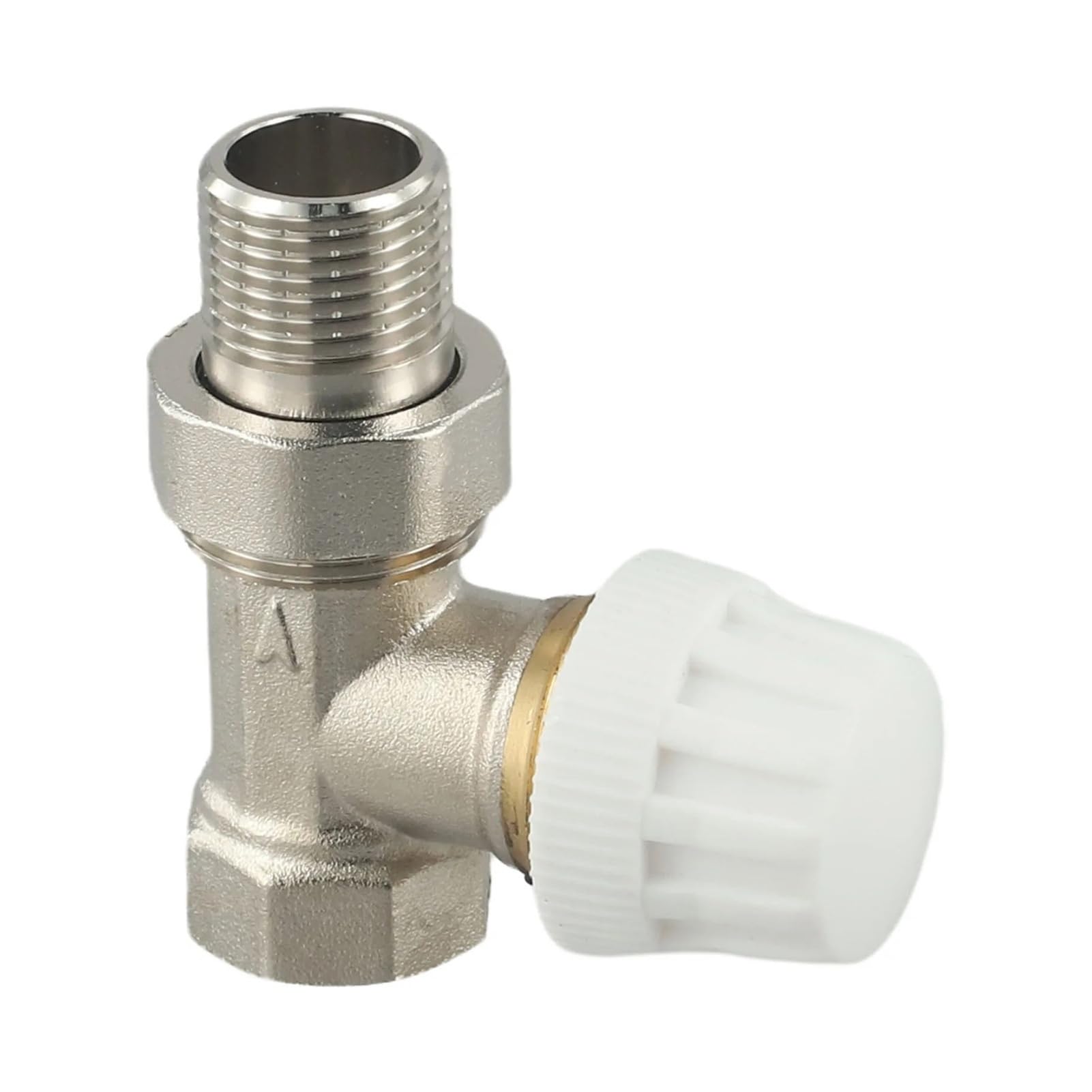 Valvola di regolazione termostatica in ottone DN15/DN20/DN25 da 1 pz senza testa nichelata(DN20)