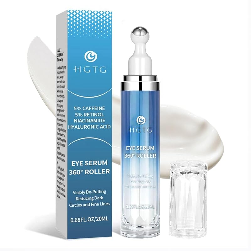 Creme para a região dos olhos HGTG com cafeína 5% e retinol