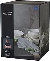 Vista 5 de Royal Doulton Exclusively for Gordon Ramsay Maze Denim - Vajilla (16 piezas), color azul