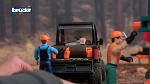 bruder log splitter