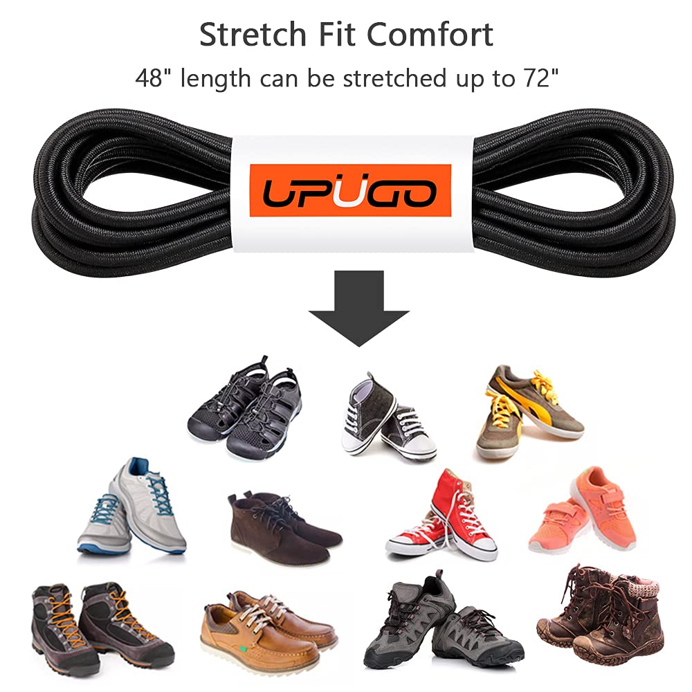 No Tie Lacci Sciolti, Lacci Elastici, Taglia Unica per Adulti e Bambini