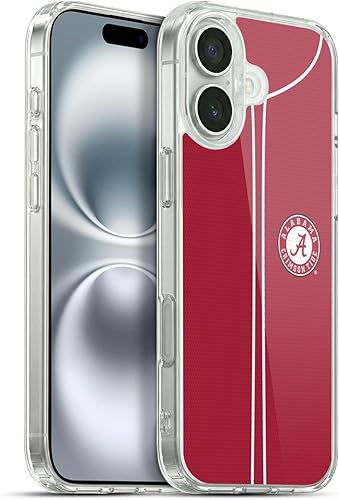 Miniatura 275 de Head Case Designs Funda de gel con logotipo oficial de la Universidad de Alabama UA [protección de grado militar] compatible con Apple iPhone 11