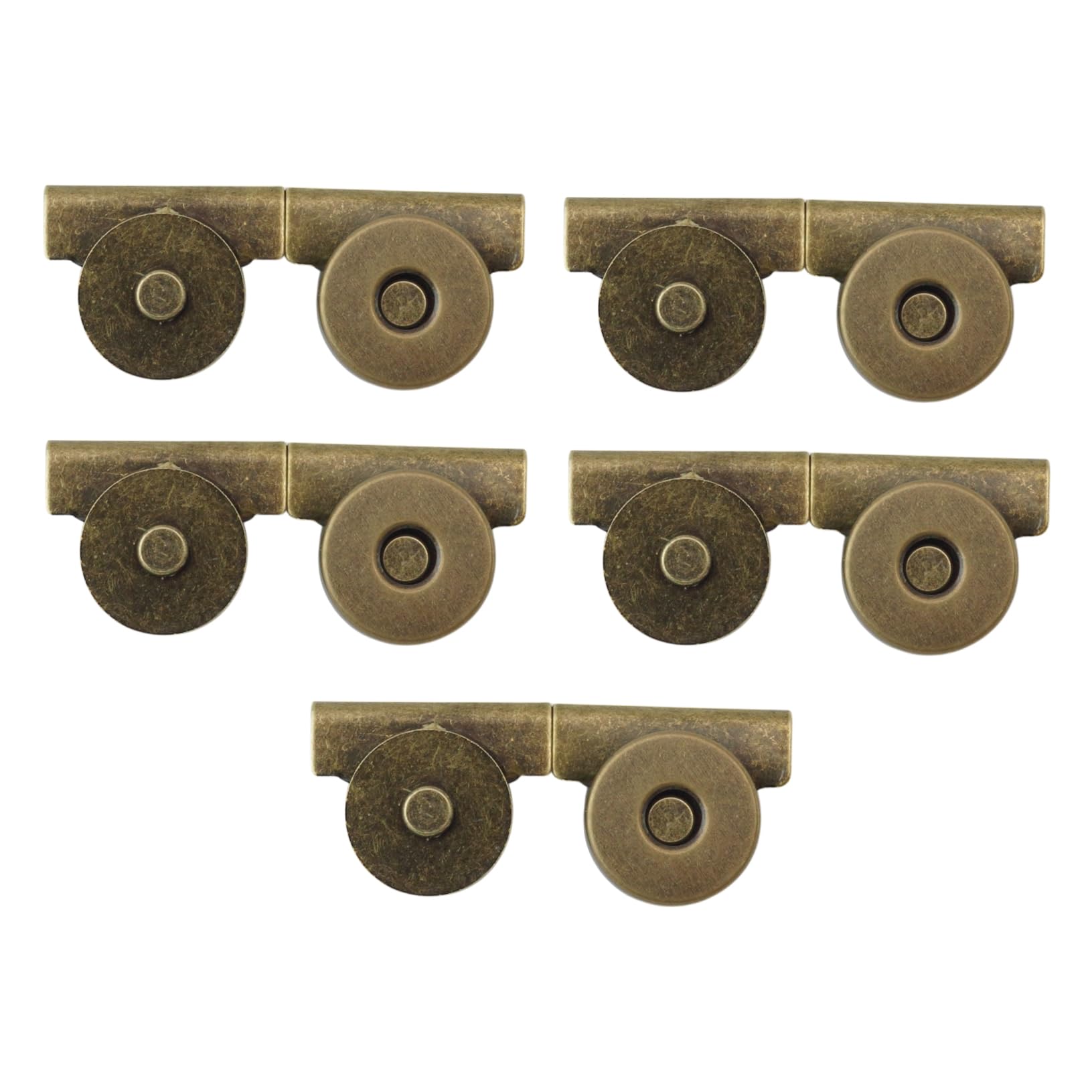 Amazon.co.jp: prendre 5個セット マグネット スナップボタン バッグ