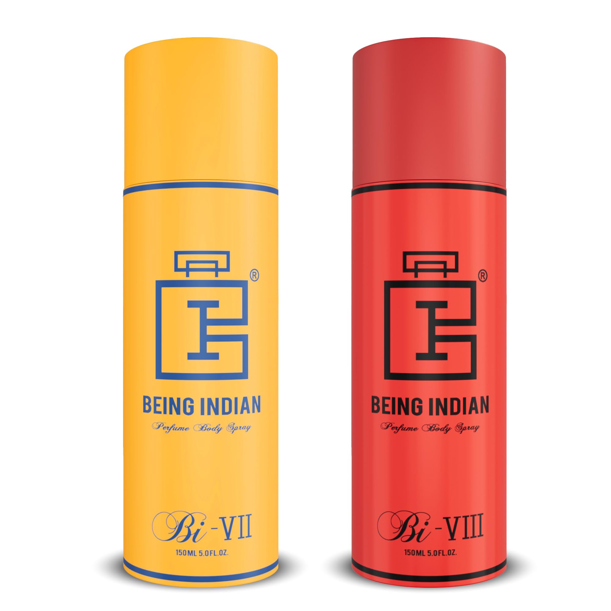Being Indian Bi-VII & Bi-VIII Deo Combo | Bold Deo Body Spray Perfume with Aromatic, Marine, Oud, Woody & Musky Notes | Long-Lasting Fresh Fragrance – 2 x 150ml-image-28
