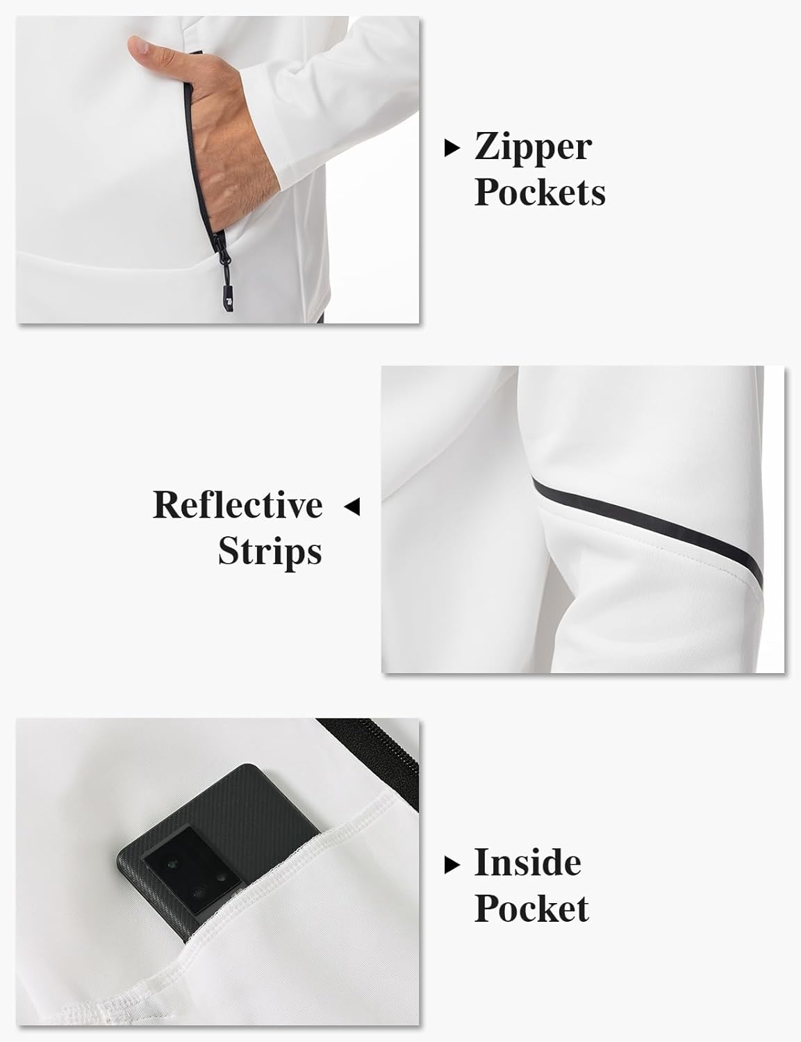 TBMPOY Men's Hooded Tracksuits Sweatsuits 2 Piece Sets Jogging Track Sweat Suit Workout Gym Warm Up Outfits with Hoodie - Image 4