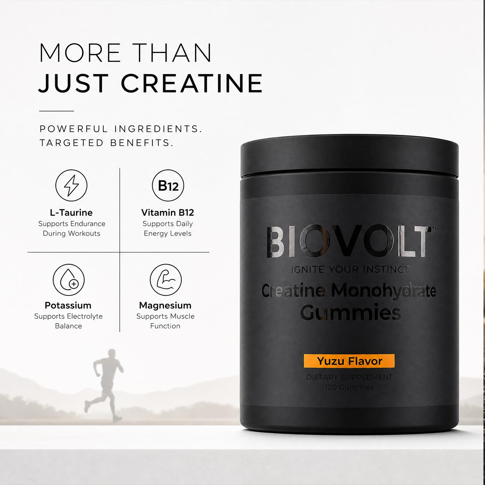 Creatine Monohydrate Gummies 5000mg for Men & Women - Sugar Free, 240 Count — Amazon image 8