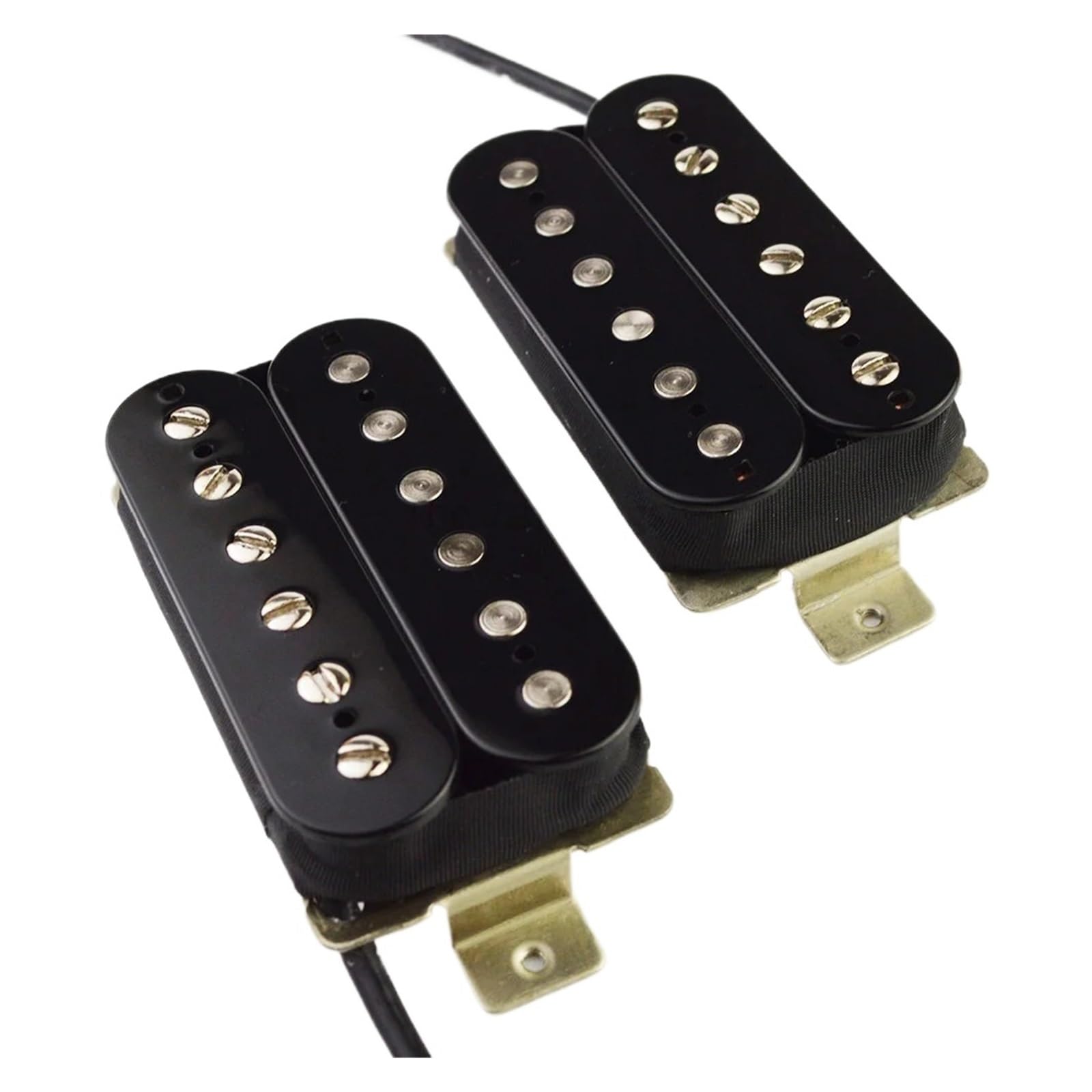SH2 Neck SH4 Bridge Alnico 5 Jazz JB Humbucker Pickup for guitarra eléctrica 50 mm espaciado entre polos Cable de 4 conductores