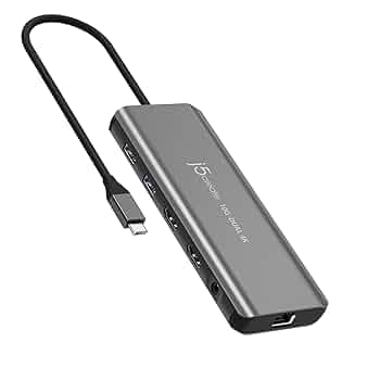 Amazon | j5create USB-C ハブ 7in1 ドッキングステーション
