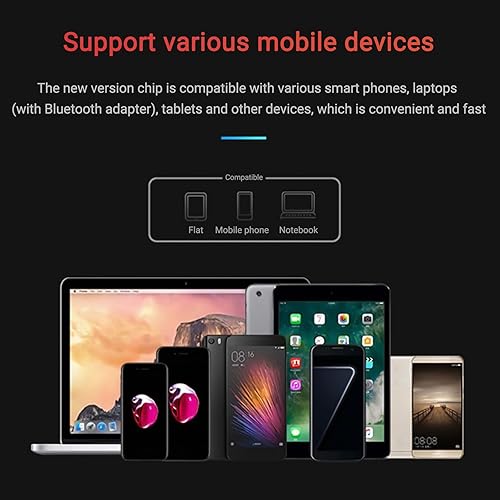 Miniatura 5 de CENGNIAN Auriculares Bluetooth con banda para el cuello, auriculares Bluetooth inalámbricos con micrófono, Bluetooth 5.2, 10 horas de reproducción,