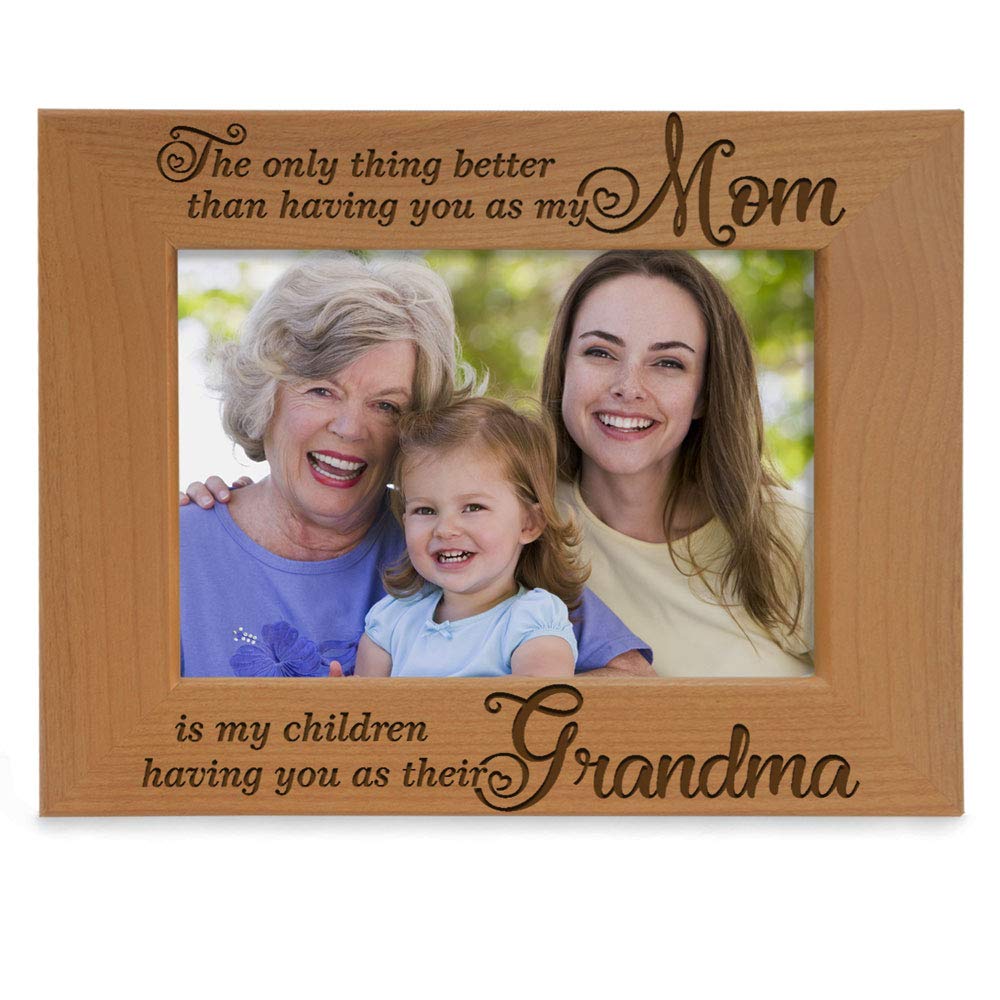 Engraved Grandma Frame - Best Grandma Ever Gift -7