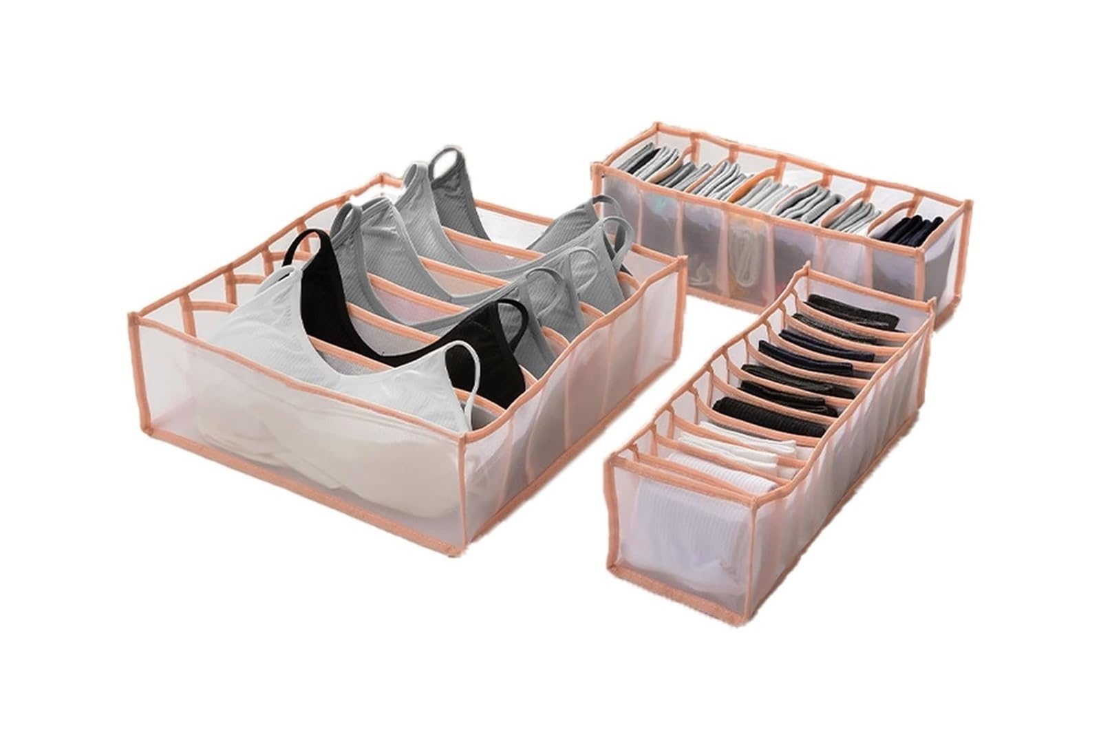 Kleiderschrank-Organizer aus Vliesstoff