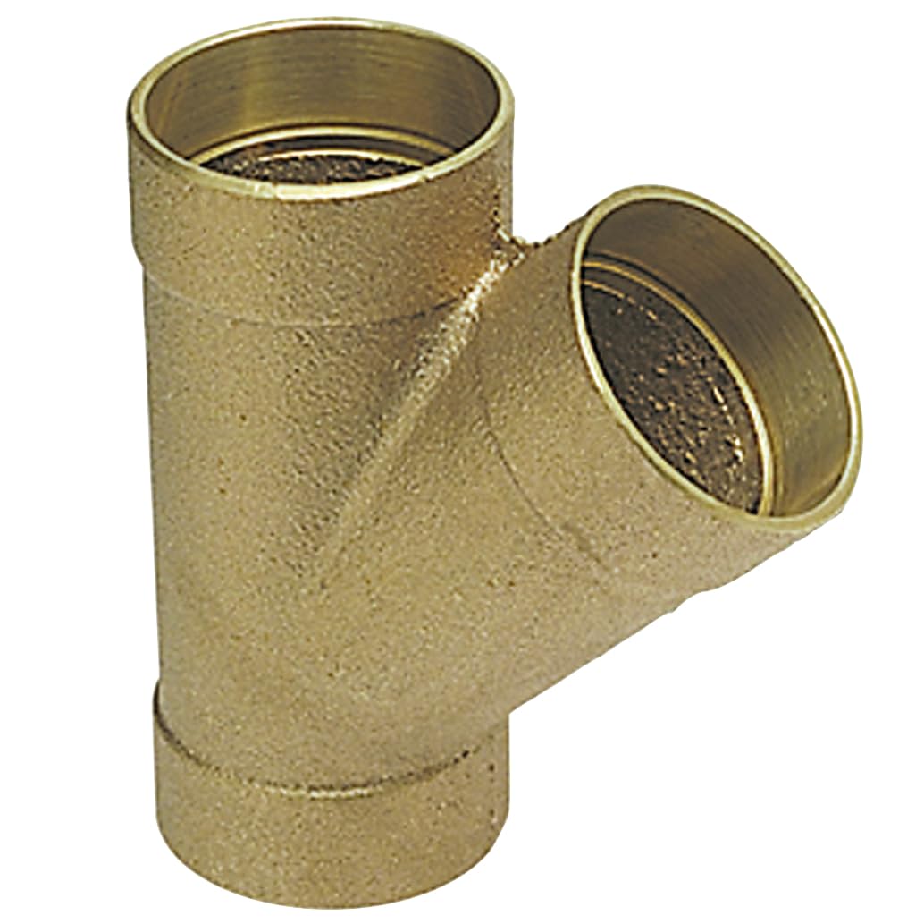 Raccord wye en cuivre de 7,6 cm Nibco 810 en bronze coulé pour haute pression