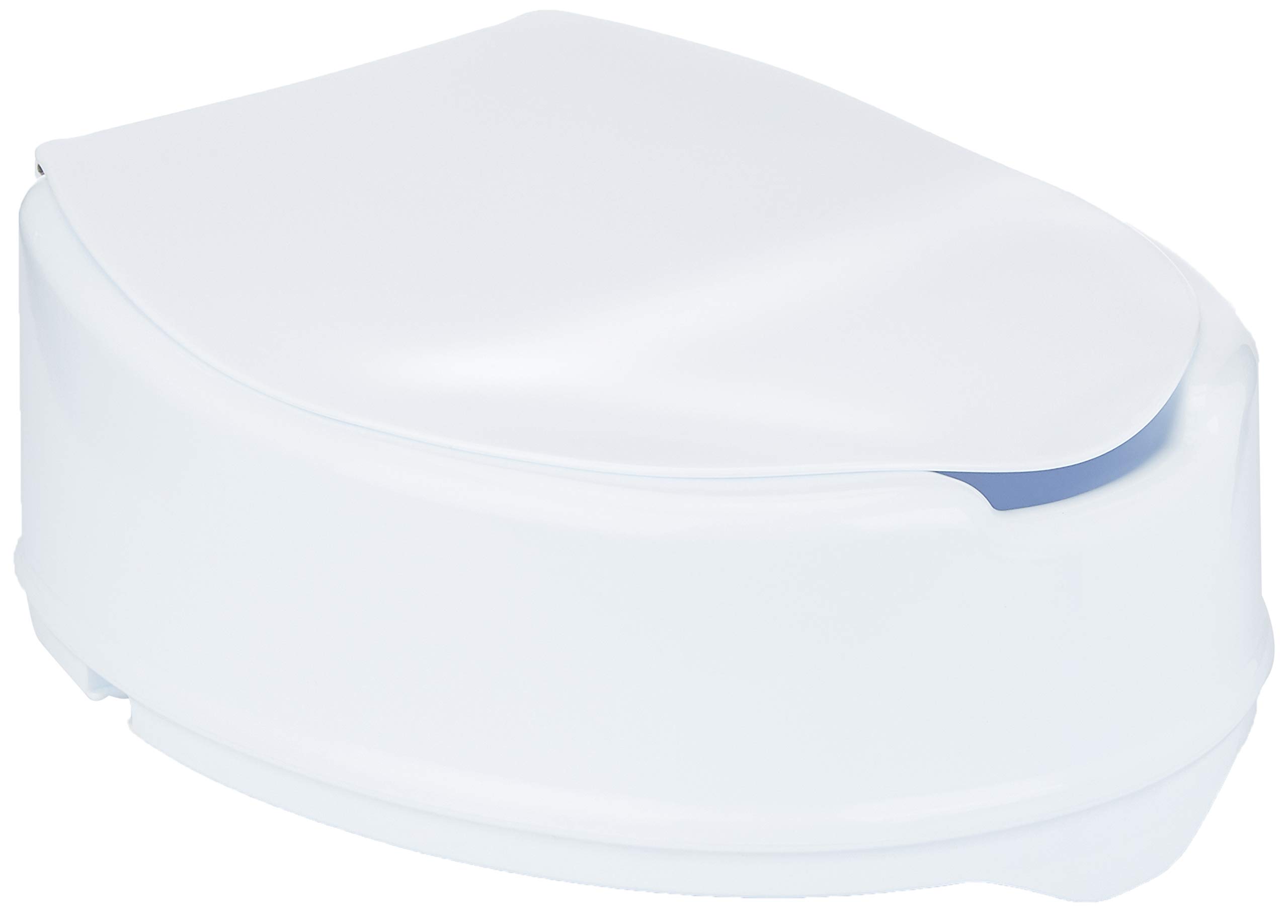Entros 6" Toilet Commode Seat Raiser Elevator Extension with lid cover | Universally fits to all | for Handicap, Knee Patients, Old Senior Citizen | Easy to Clean & Install (6 Inches With Lid-C) (B08K3KSCD5) Amazon Price History, Amazon Price Tracker