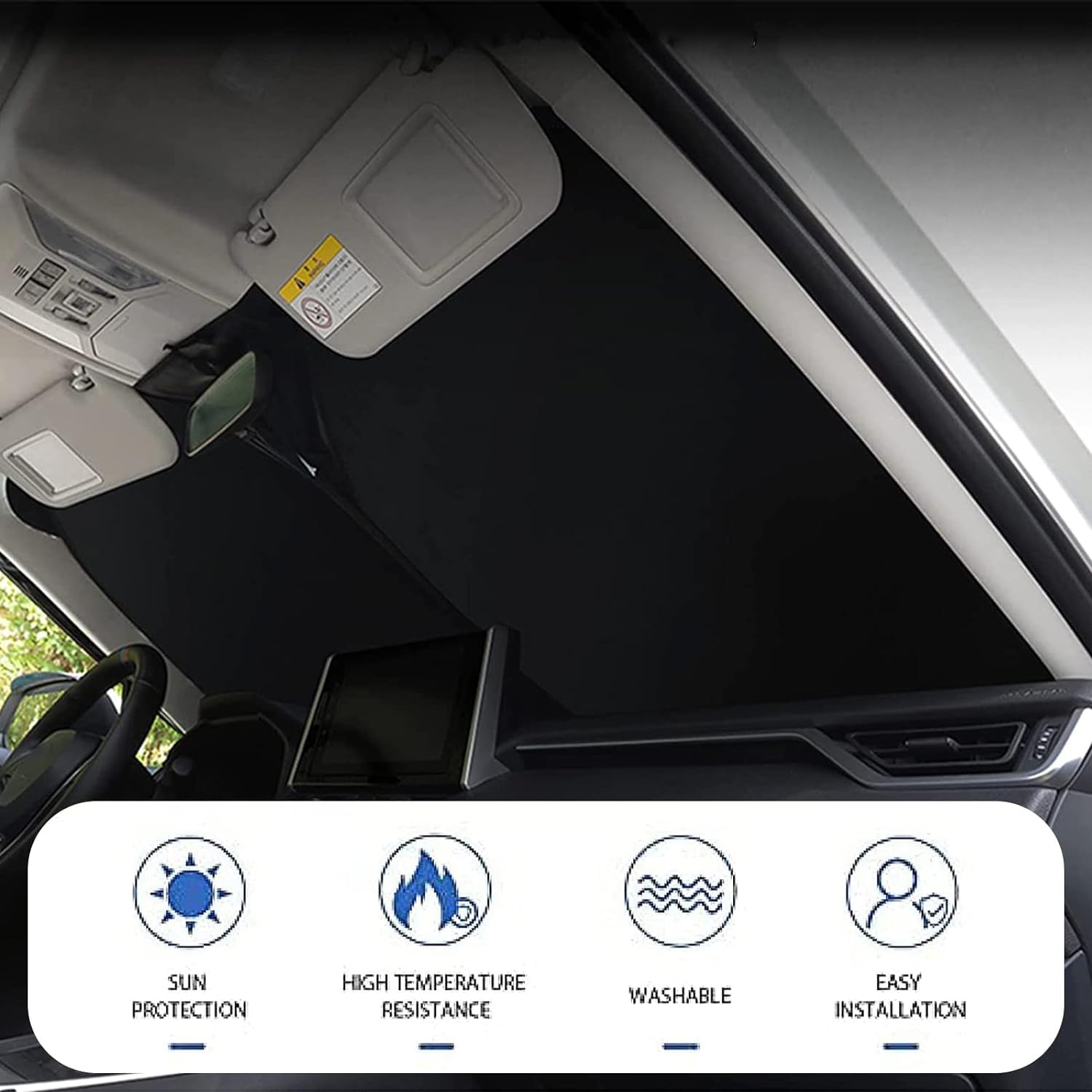 Parasole Per BMW Serie 5 F10/G30 - Riflettente UV E Calore