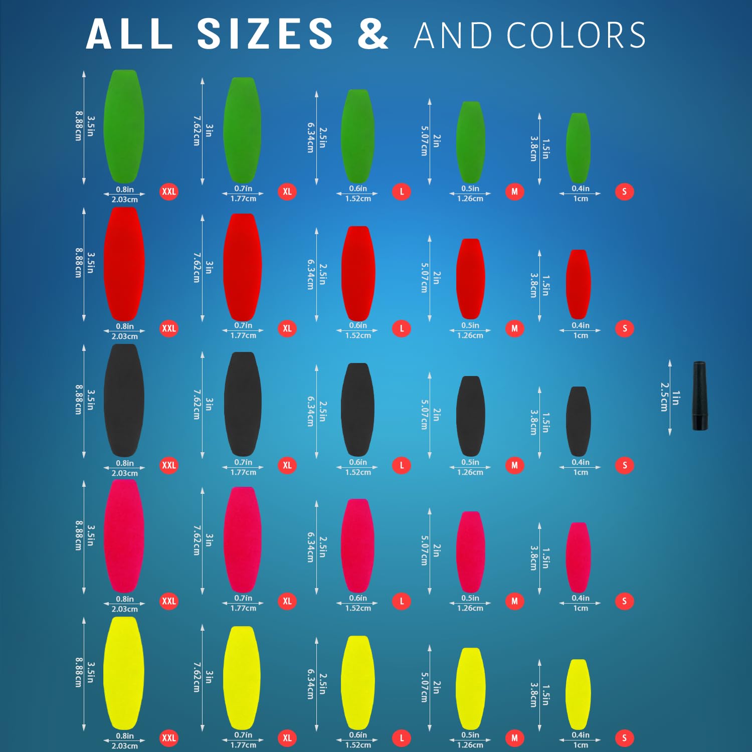 Narcissus Fishing Bobbers Floats for Catfish, Vibrant Hard Foam Fishing Peg Floats,Strong Buoyancy for Fishing Freshwater Saltwater,Perfect for Santee Catfish Rig