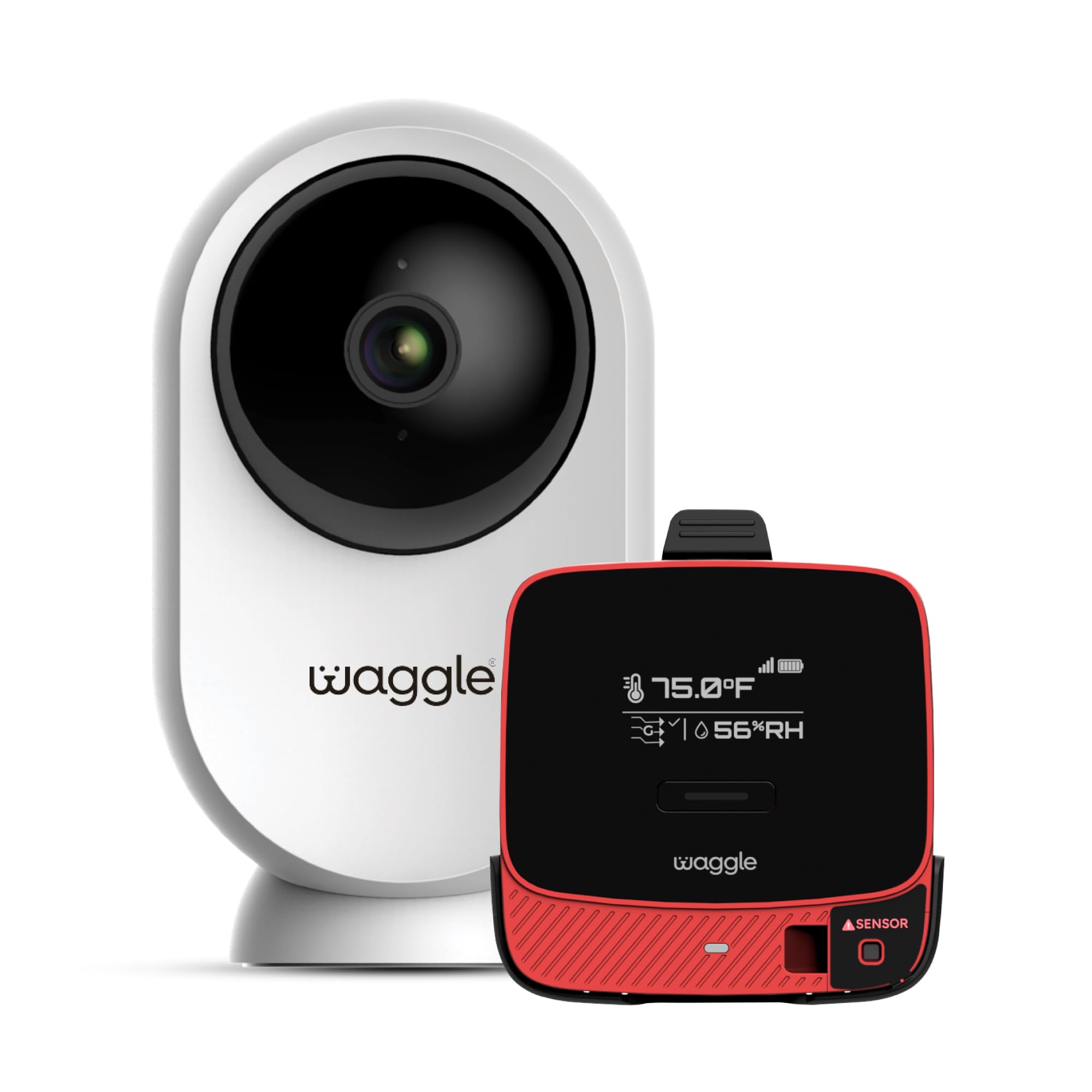 Waggle 4G LTE Pet Monitor PRO + RV Mini Camera - Cellular Temperature & Humidity Monitor, Real-time Alerts - RV/Camper/Van/Car Monitoring - Subscription Required