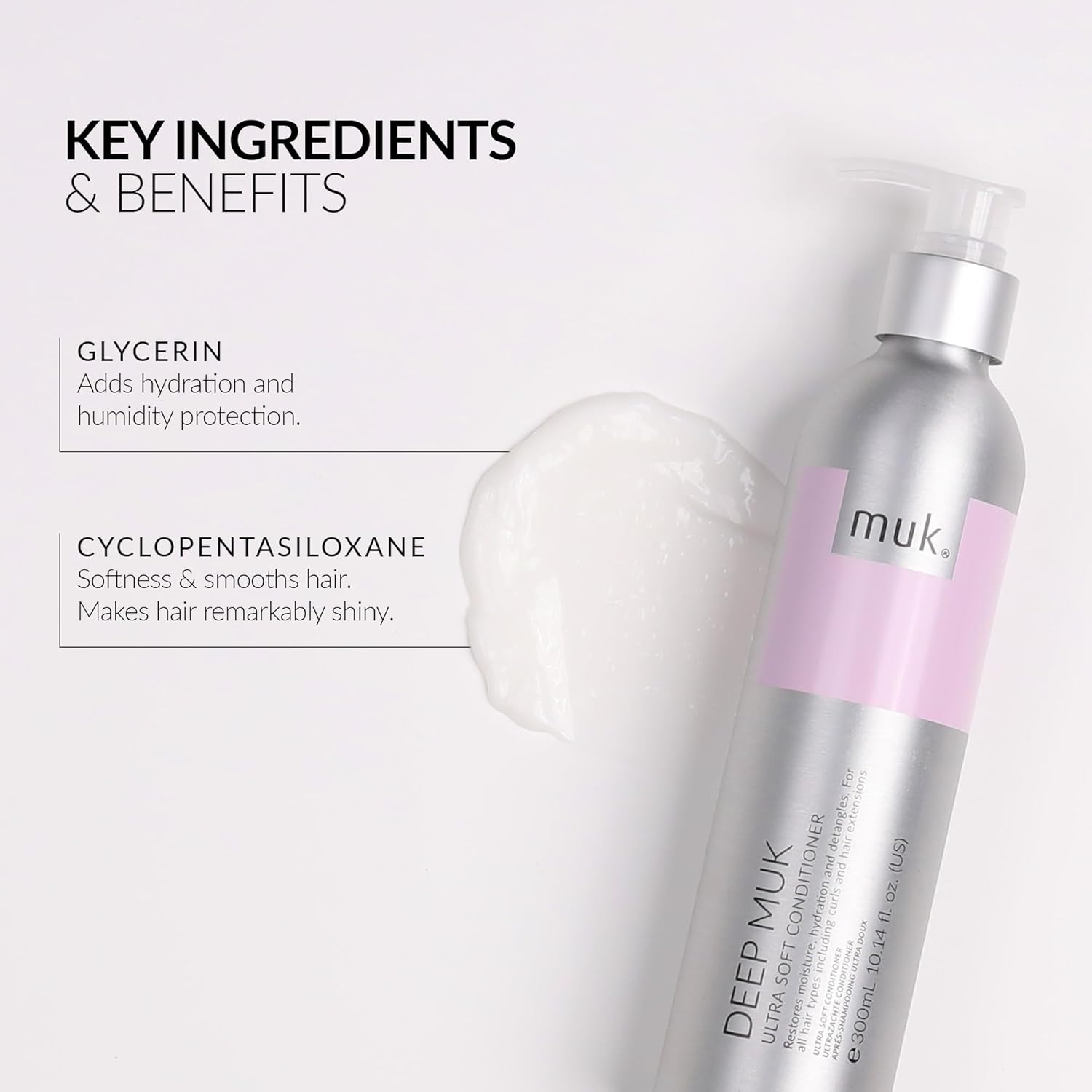 MUK. Haircare Deep Ultra Soft Conditioner - 300ML - Image 4