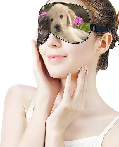 Miniatura 9 de Máscara de ojos personalizada, diseño personalizado, sombra de ojos suave con correa ajustable, añade tu propia imagen, texto, venda para dormir,