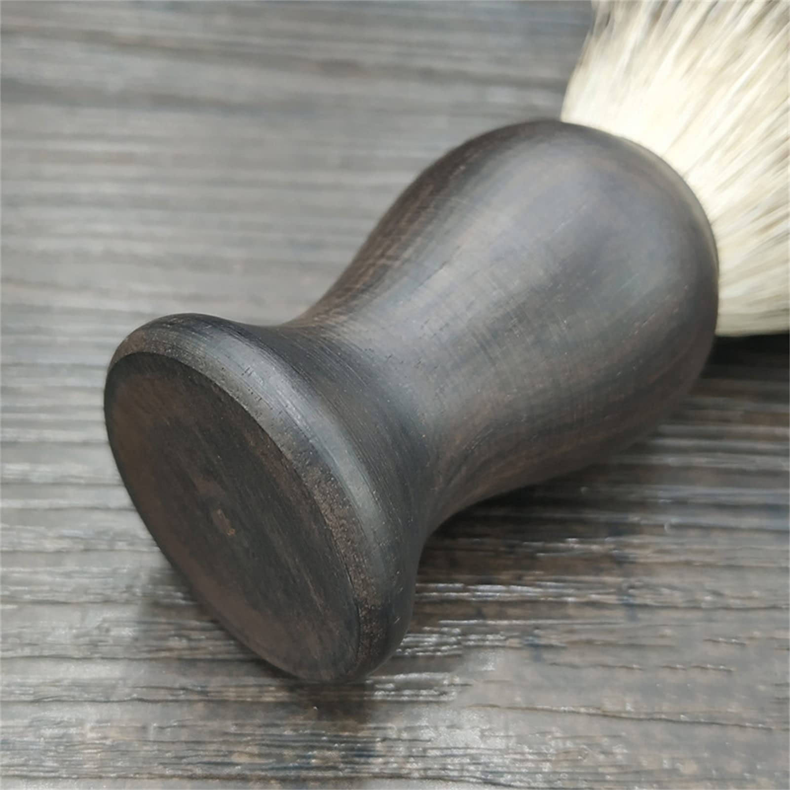 Pennello da Barba Fatto A Mano Pelo di Tasso Puro Barba Pennello in Schiuma Durevole Manico in Resina Uomo Pennello da Barba Bagnato