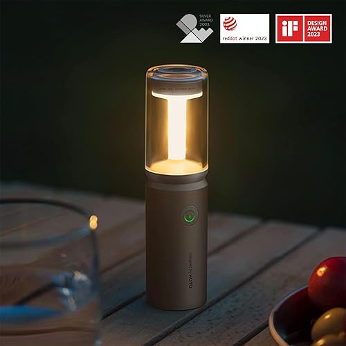 Miniatura 7 de HOTO Linterna de camping al aire libre recargable, linterna de campamento 3 en 1 3100 mAh, IP66 resistente al agua lámpara de campamento luces con