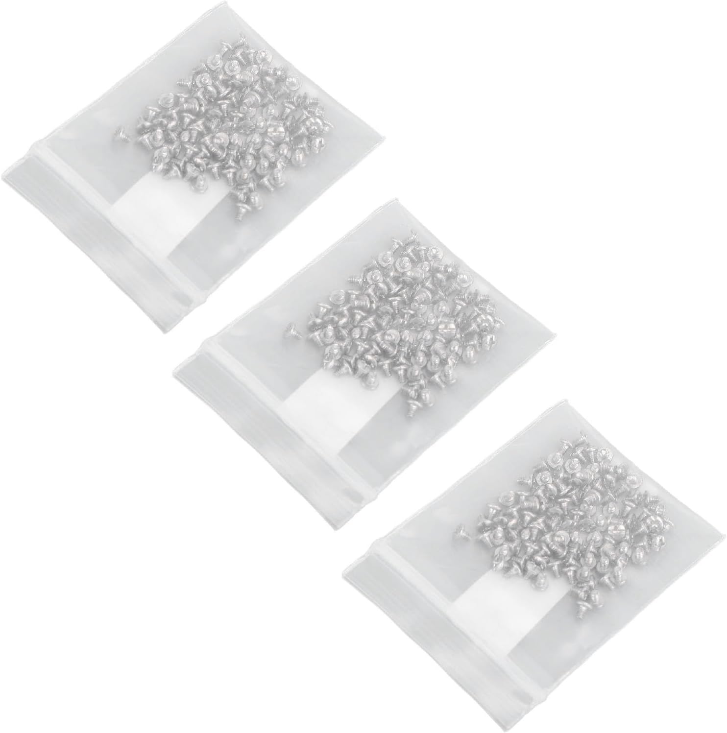 Eyeglass Screw, Eyeglass Screw Set Decorative Robust 300Pcs for Repairing (2.5 X 1.2 X 1.6mm / 0.1 X 0.05 X 0.06in)