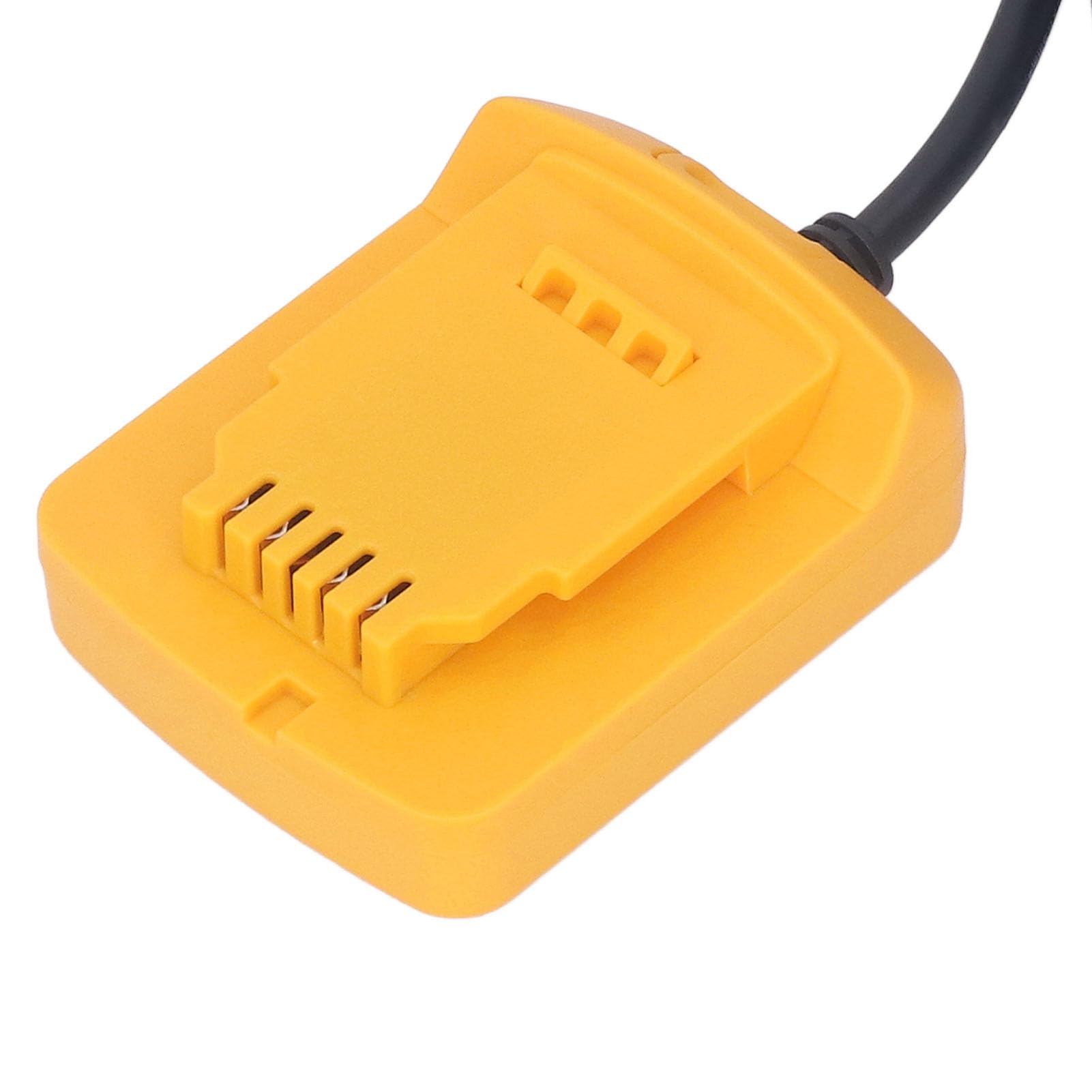 Adapter akumulatora litowego Przedłużacz reduktora wagi Trwałe tworzywo sztuczne ABS długość 1,6 m Przenośny hak do akumulatorów litowo-jonowych 18 V Narzędzie elektryczne Port DCB201