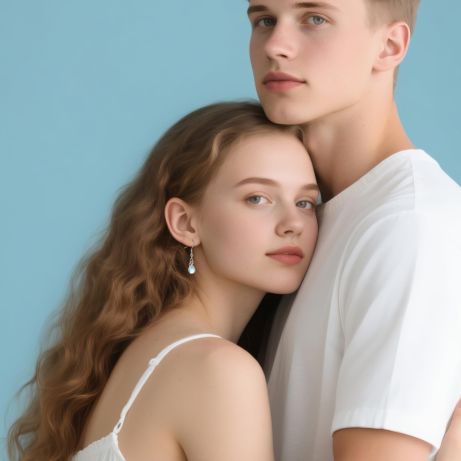 YFN Bar Ohrringe Sterling Silber Bar Hängen Tropfen Ohrringe Schmuck Geschenke für Damen Tochter