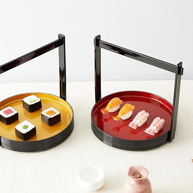 Bandeja de sushi japonesa de plástico Bestonzon miniatura 8