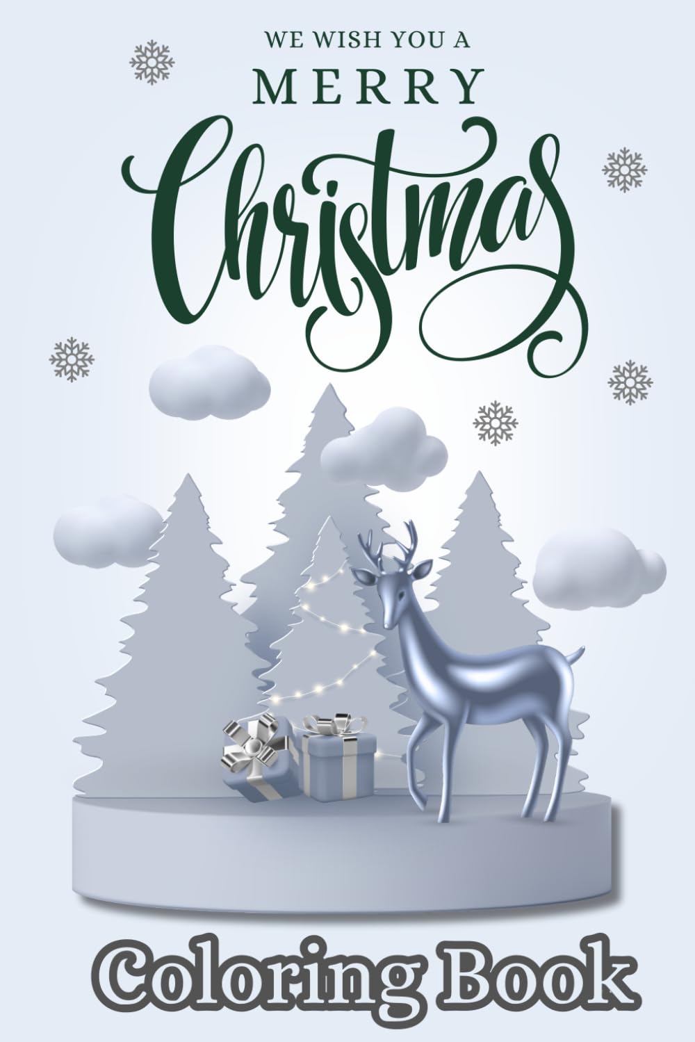 Christmas Coloring Book: A Magical Winter Wonderland Coloring Journey | Christmas Gift