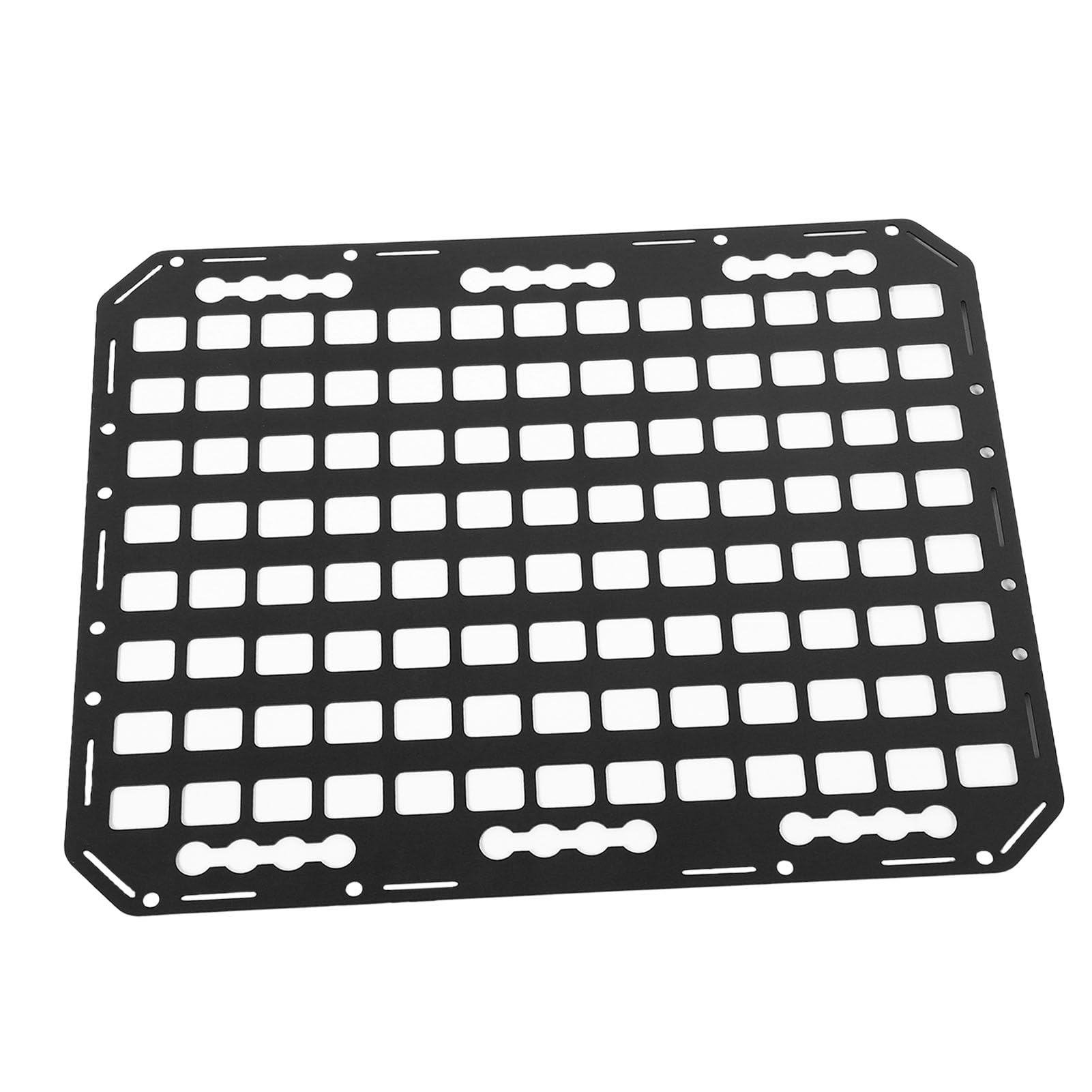 Cocoarm Panel Molle Pojazdu, Aluminiowa Modułowa Tablica do Przechowywania z Hakami do Organizowania Narzędzi w SUV-ach, Ciężarówkach, Kamperach