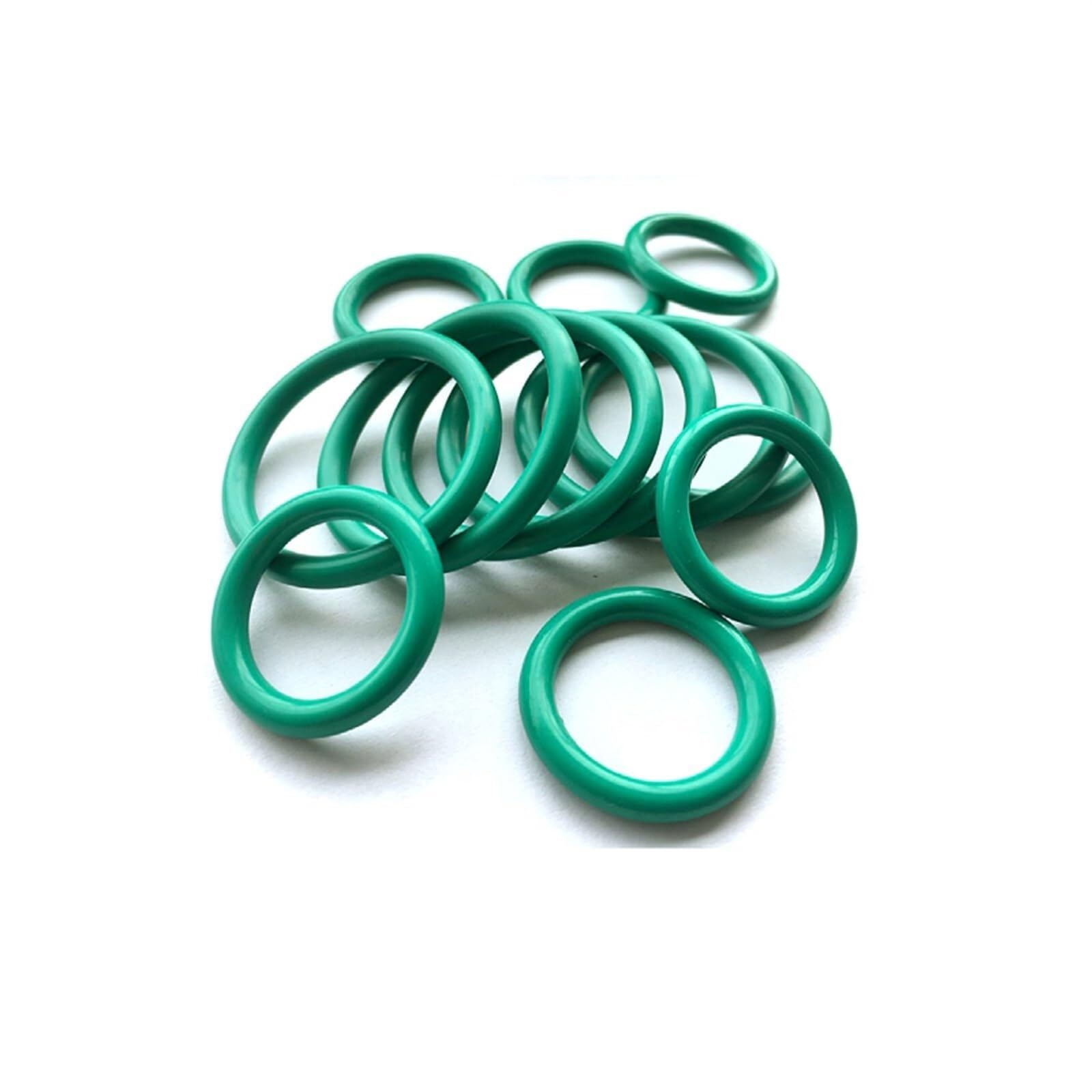 FKM – joint torique CS 1.8mm, bague d'étanchéité Viton résistante à la Corrosion, ID 1.8-63mm, rondelle générale résistante aux hautes températures,Matériau Fiable(ID 14mm)