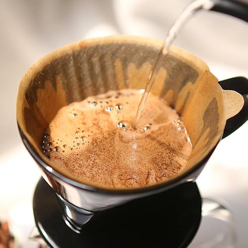 Miniatura 2 de Filtros de café en cono (natural sin blanquear, 100)