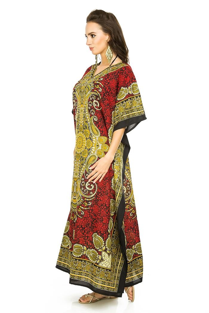 Nowa damska tunika maxi kimono kaftan sukienka kaftan rozmiar