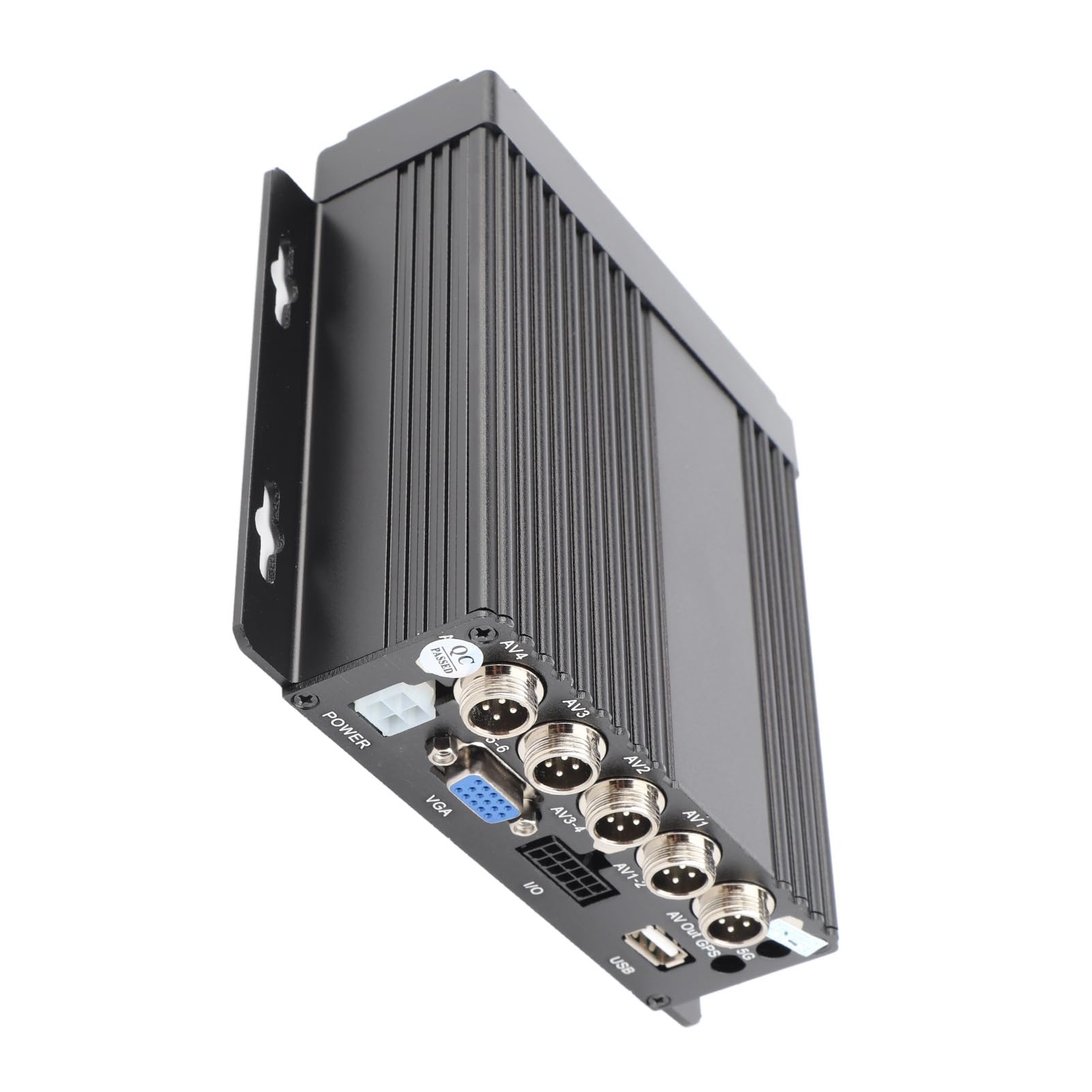 Fit für Mini 4Ch Car Mobile DVR 1080p AHD Video Recorder mit Breiter Spannungseingabe für Fahrzeugsicherheit, Fernbediener für TruckCarbus