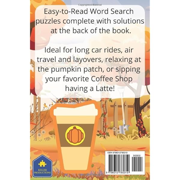 Nuts For Word Searches! Fall Edition: 50 Easy-to-Read puzzles for ALL ages | ideal for travel, car rides, campfires, or as a stocking stuffer or gift! Paperback – March 3, 2025 - Image 3