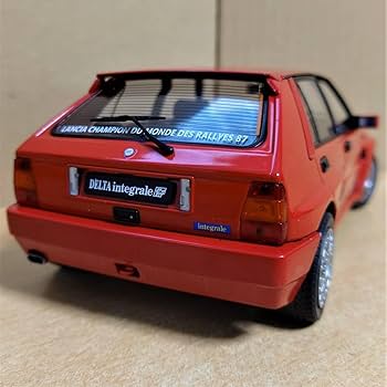 Amazon | 1/18 ランチア デルタ HF インテグラーレ レッド
