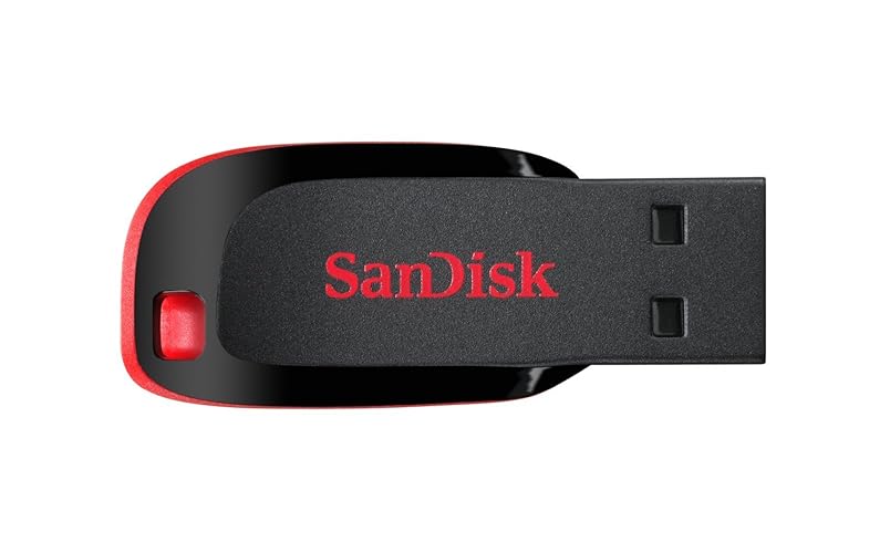 SanDisk 128GB Cruzer Blade USB 2.0 Flash Drive - SDCZ50-128G-B35, Black - 128GB