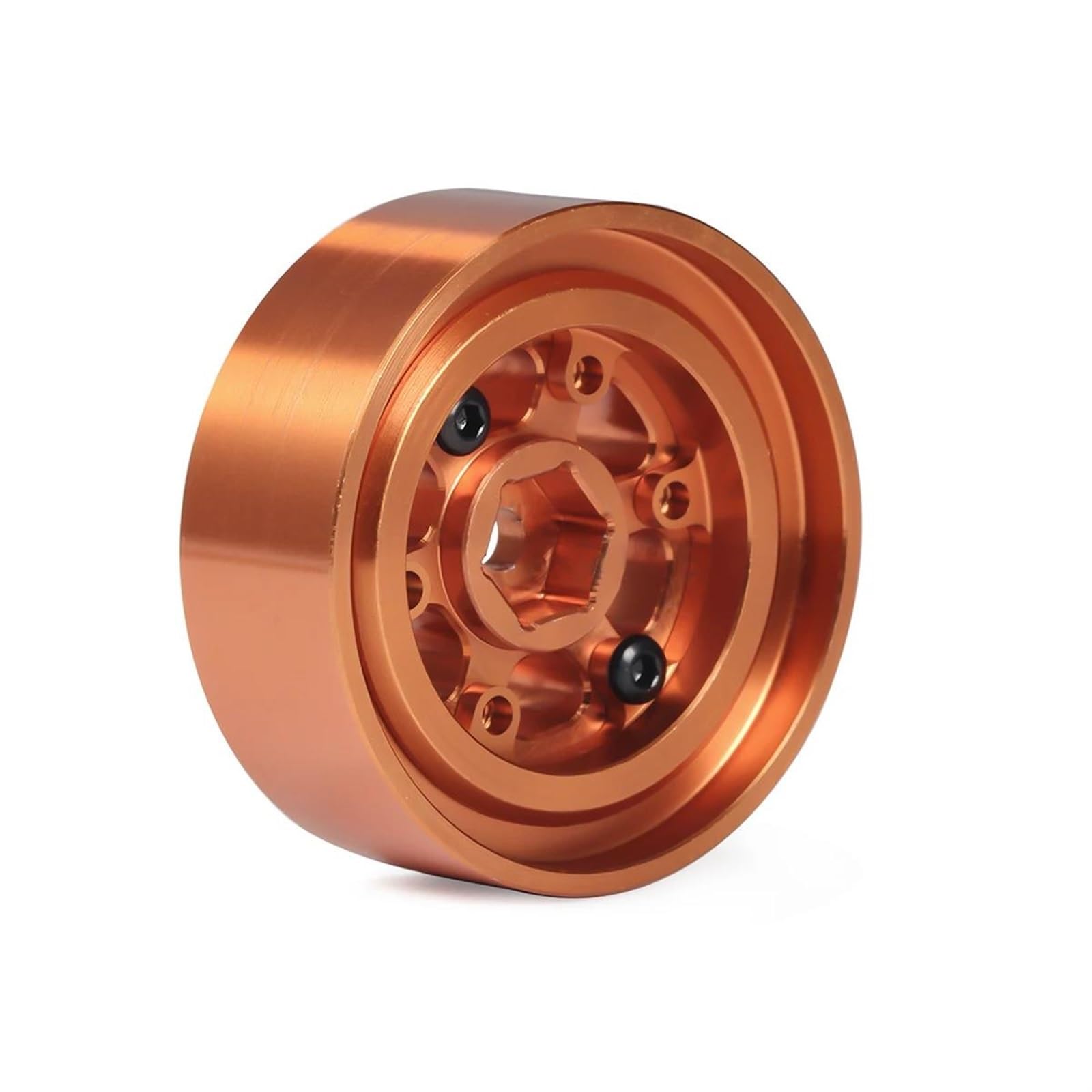 RC Pneus Jante Compatible avec TRX4-M pour Defender pour Bronco SCX24 AX24 FCX24 1/18 RC, Pneus en Alliage D'aluminium 1.0 Plus, Jantes À Billes