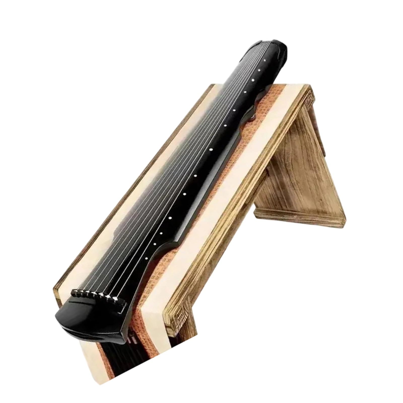 Profesjonalny Instrument Strunowy Guqin Guqin Beginners Paulownia Wood Handmade Praktyka Fortepianowa Profesjonalny Instrument