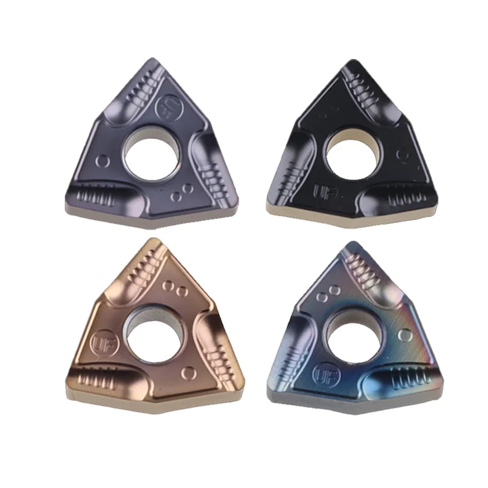 1 Uds. Inserto de carburo WNMG080404R-UF L-UF WNMG 080408 UF herramientas de torneado for placa de cuchilla cortadora de torno CNC de acero inoxidable(WNMG080408R-UF AP15)