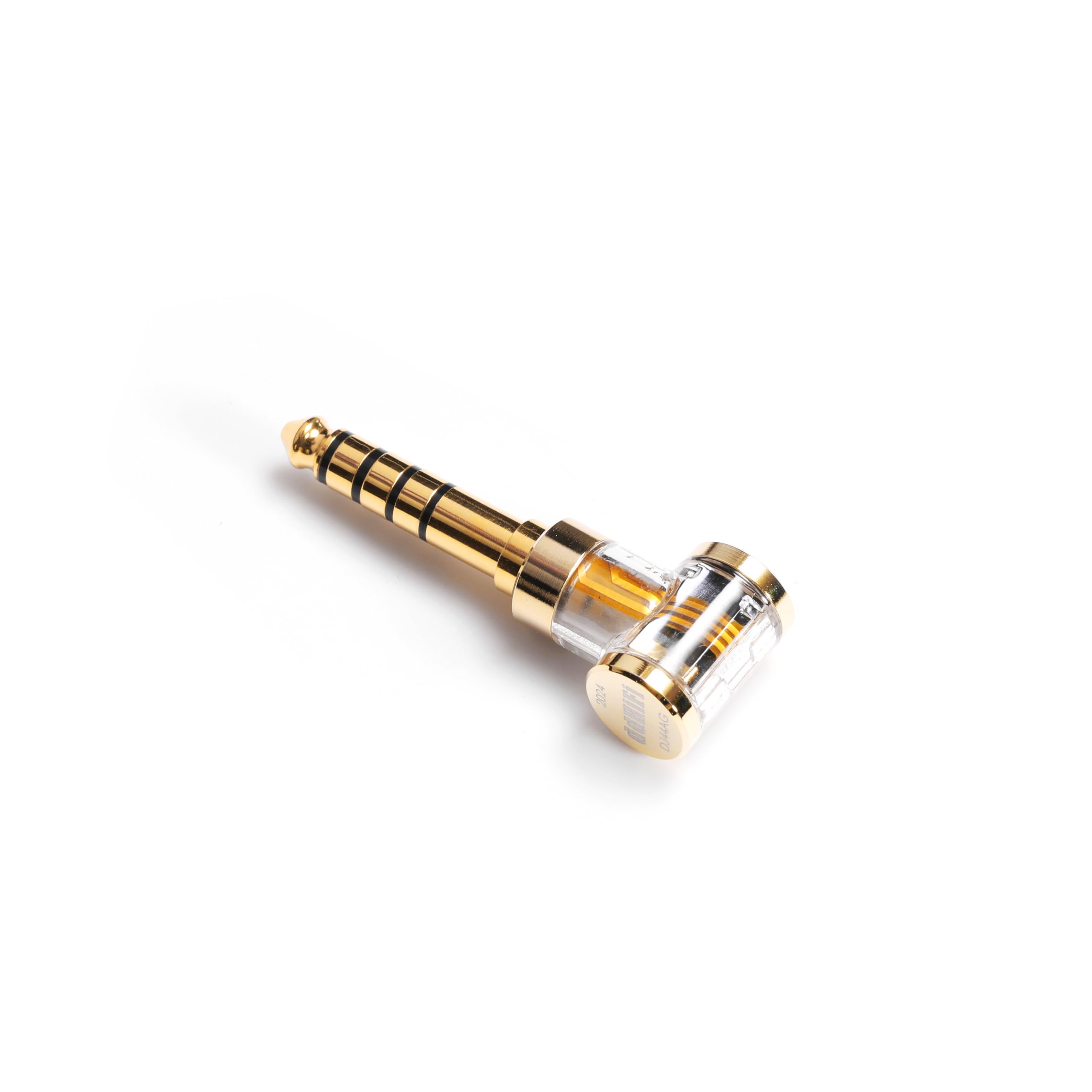 dd Adaptador HiFi DJ44AG (2024) de 2,5 mm equilibrado hembra a conector de auriculares macho de 4,4 mm, convertidor de audio para DAP