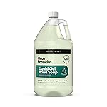 Clean Revolution Liquid Gel Hand Soap, Silky Rich Liquid, Quick Lather, Fast Rinsing, Contains Real Essential Oils (Forest Escape) 128 Fl Oz
