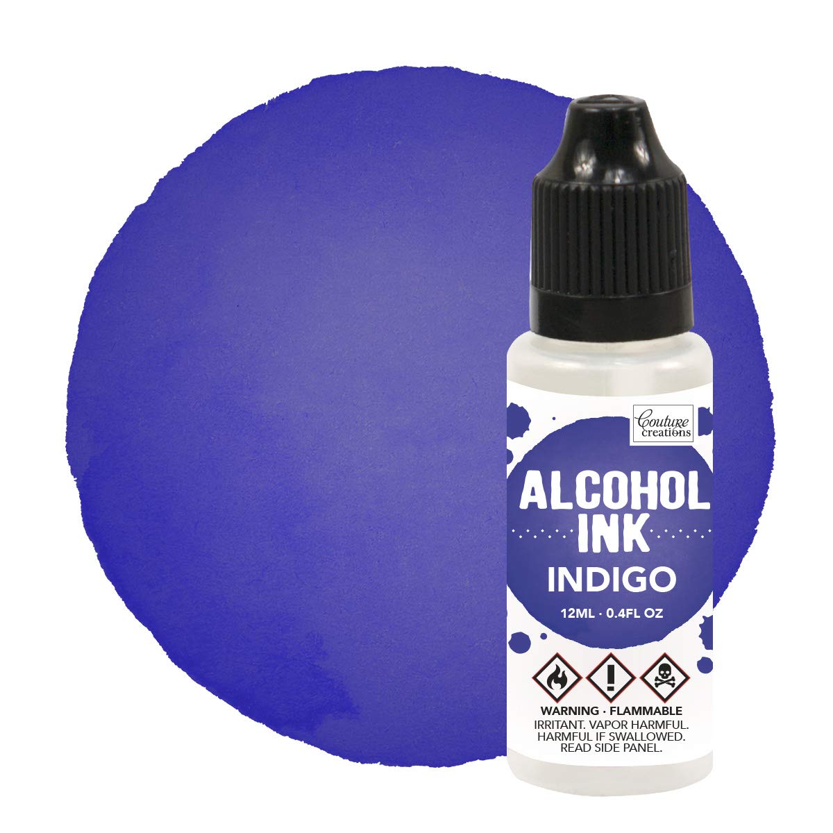 Couture Creations Alcohol Ink, Indigo, 12ml
