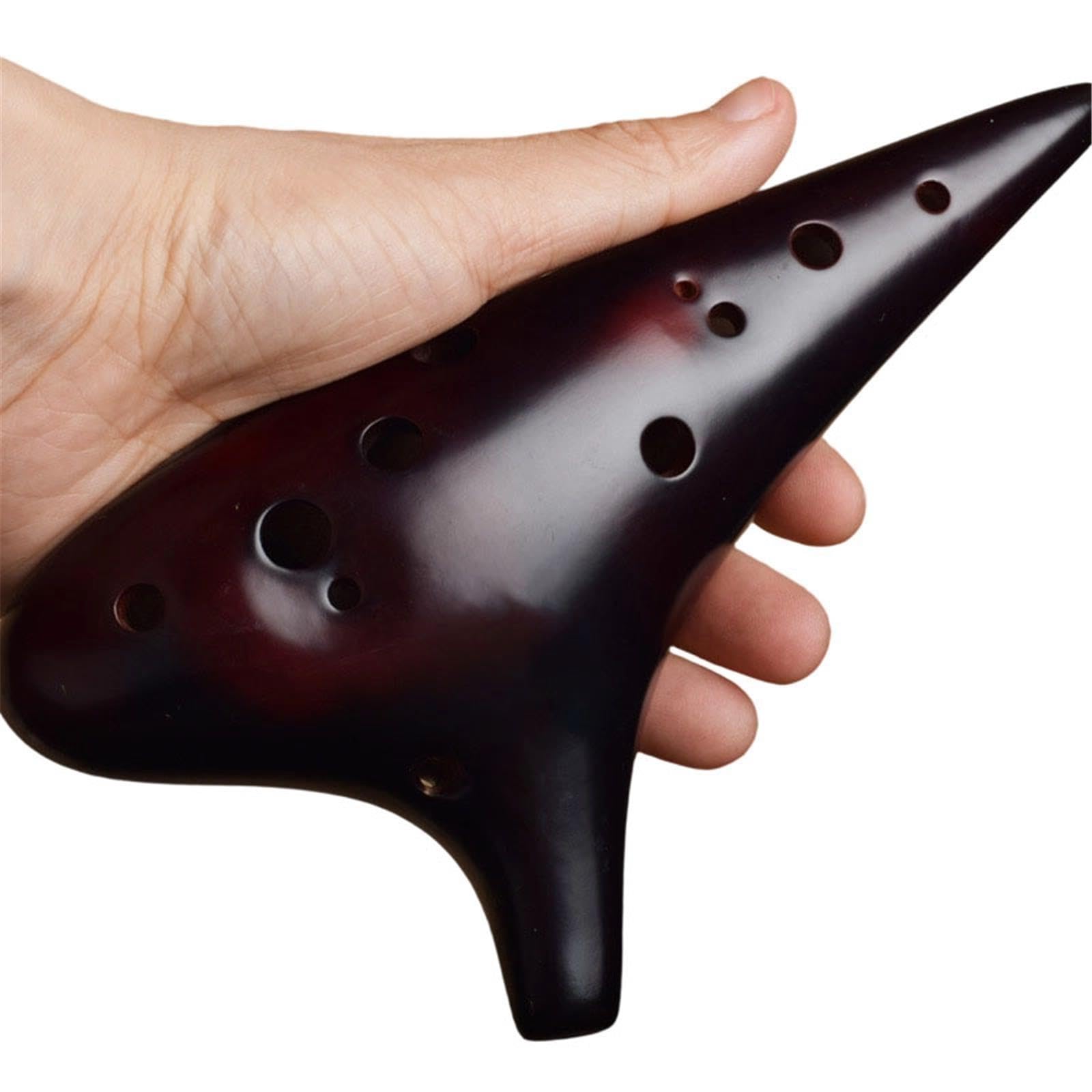 Okaryna Przenośny 12-dołkowy Dźwięk Alto C Ocarina AC